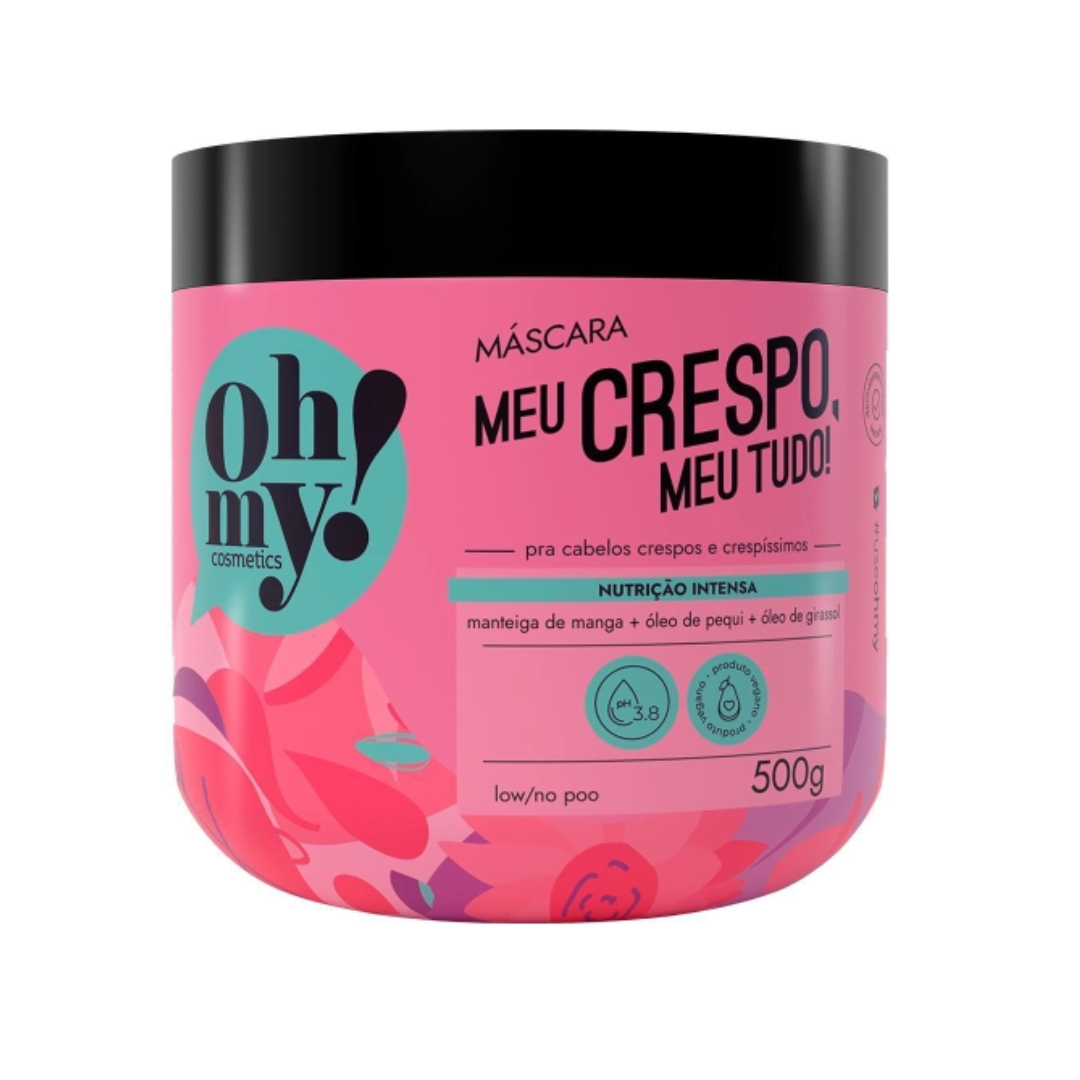 Máscara Meu Crespo, Meu Tudo 500g Oh My