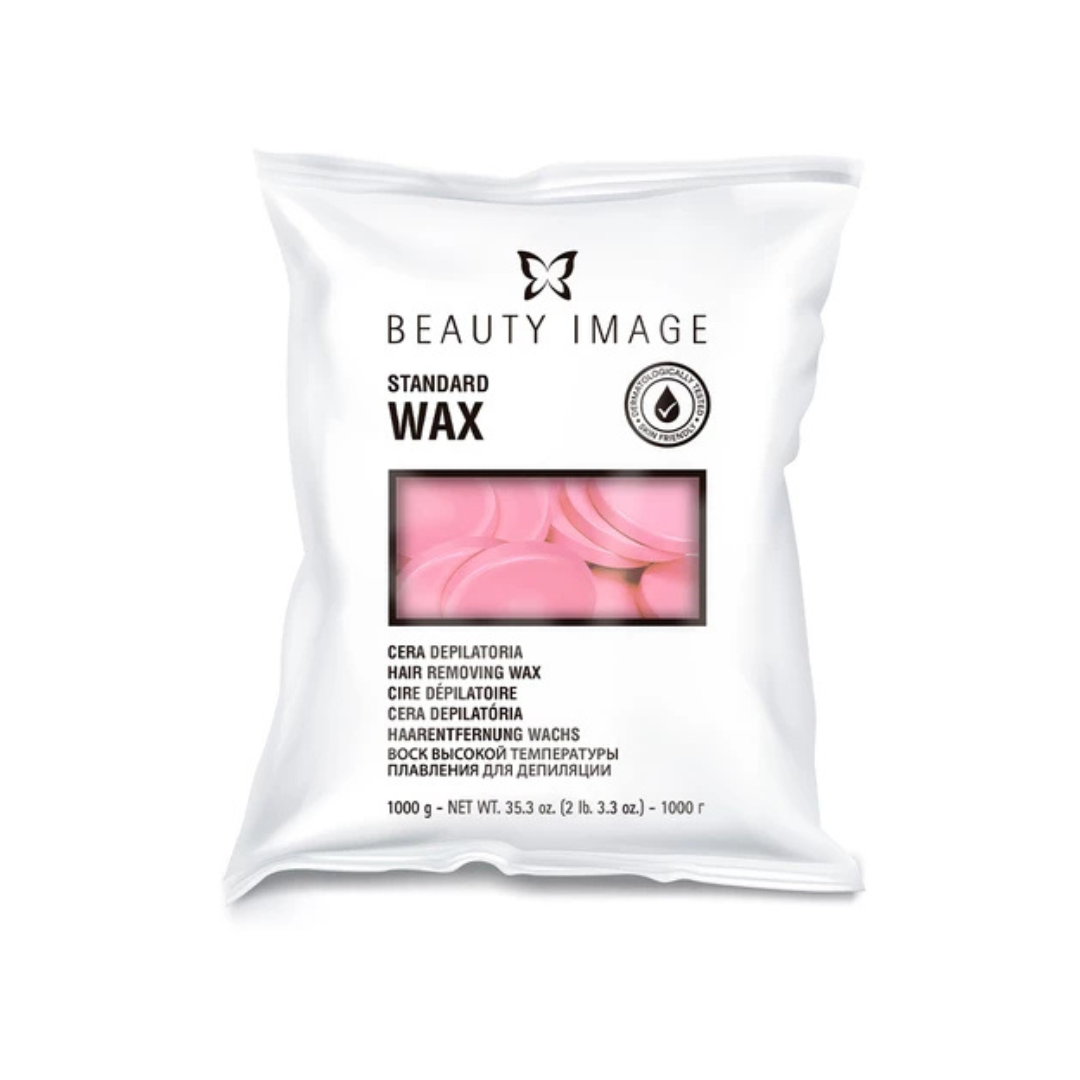 Beauty Image Cera Depilatória Em Discos Rosa