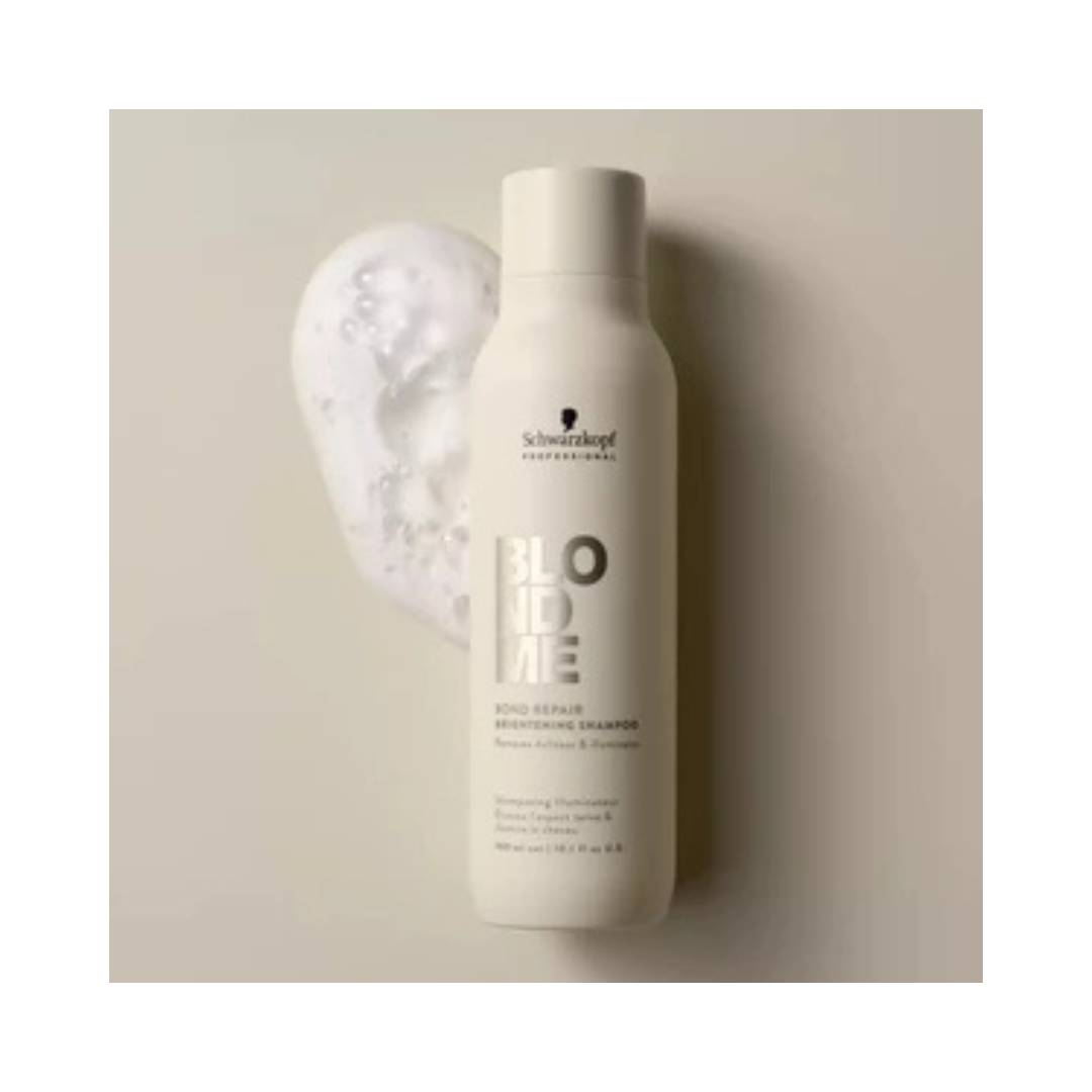 Blondme Bond Repair Brightening Shampoo Iluminador Para Cabelo Loiro 300ml - Image 2