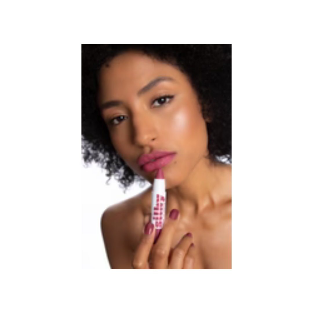 Silky Matte Lip Crayon - 01 Plum - Image 4