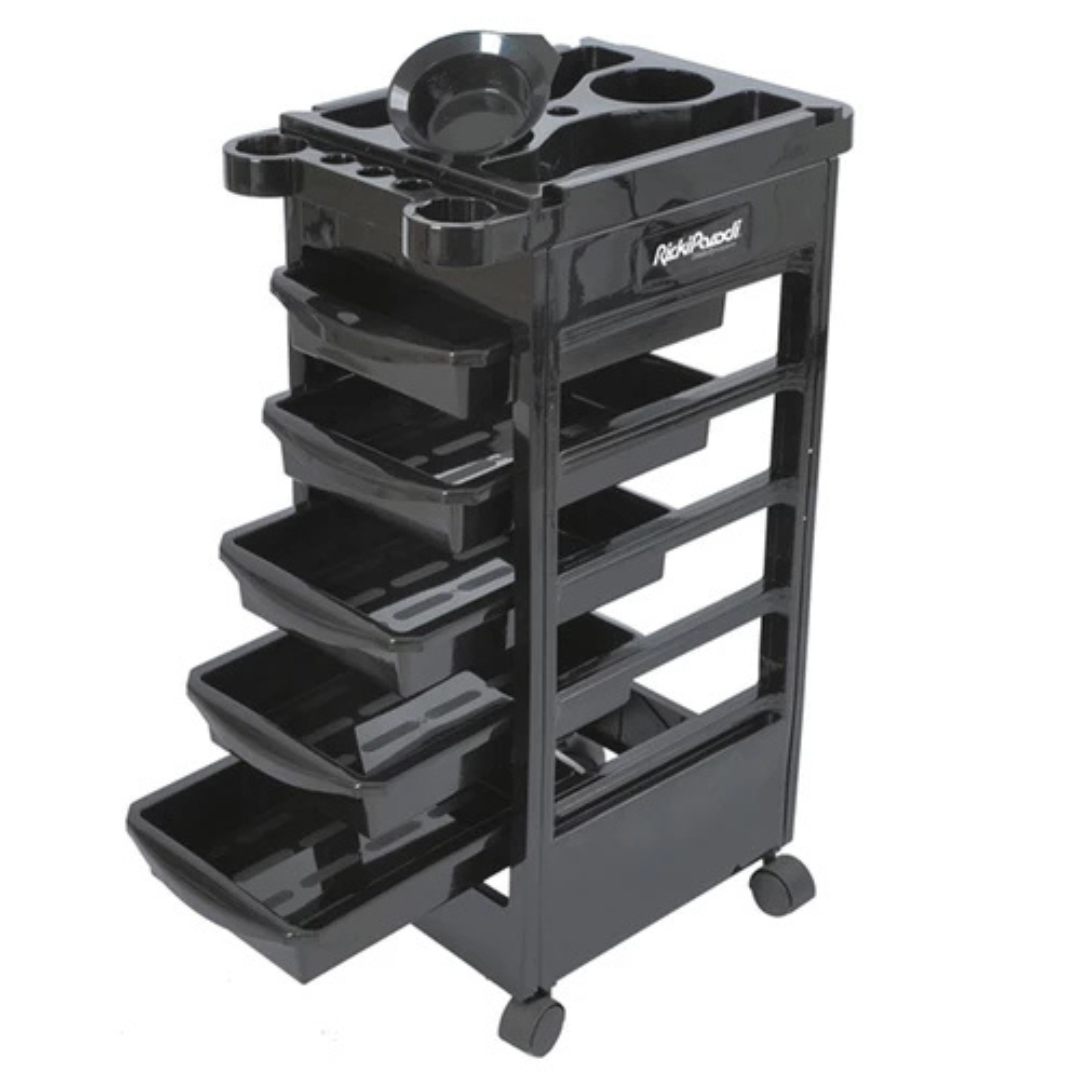 Rickiparodi Mesa Ajudante De Cabeleireiro Eco Preta