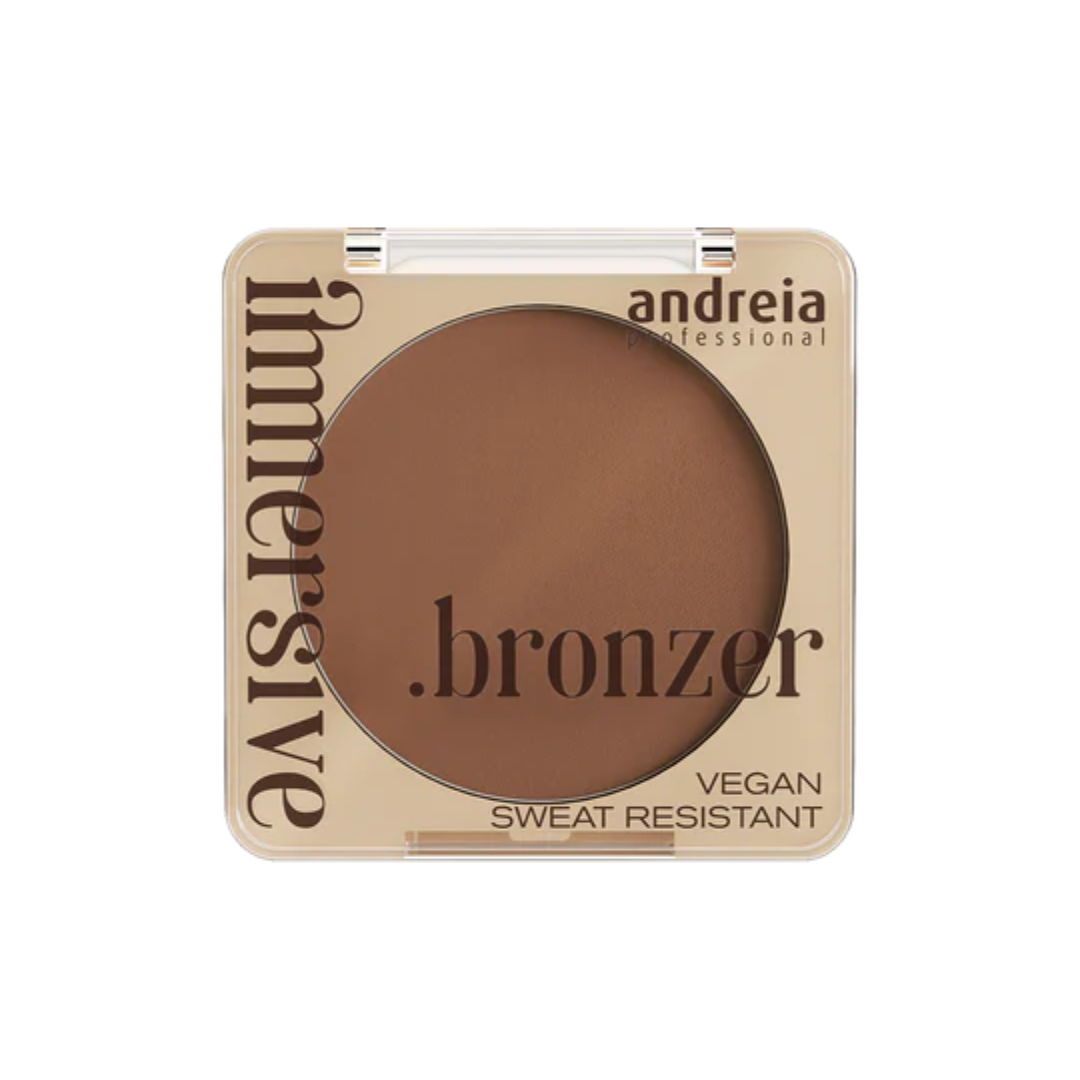 Andreia Immersive Bronzer - 01 Light Cool Brown Satin Finish 4g