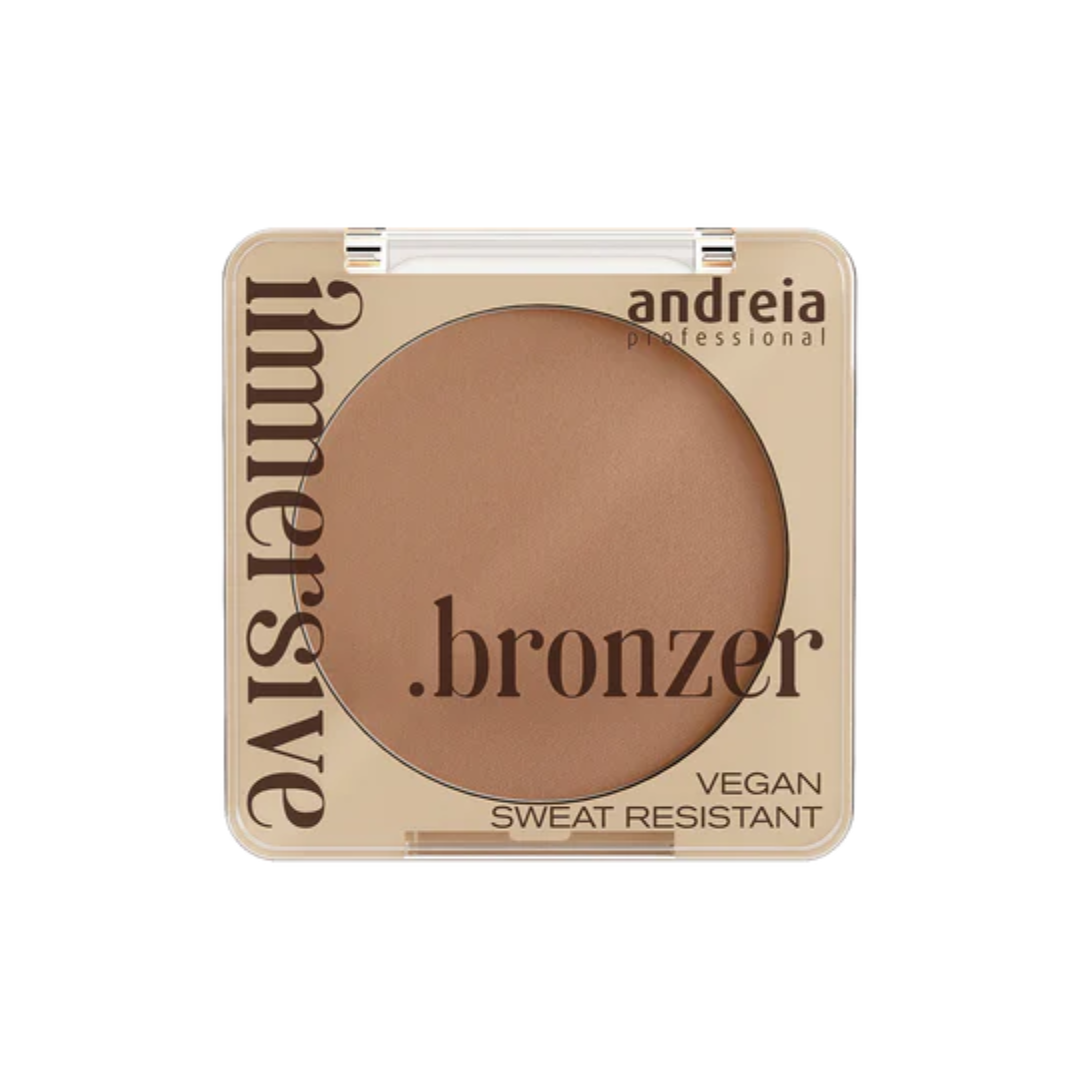 Andreia Immersive Bronzer - 02 Medium Neutral Brown Satin Finish 4g