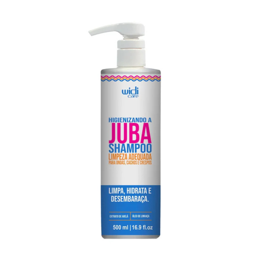 Widi Care Higienizando a Juba Shampoo limpeza adequada 500ml