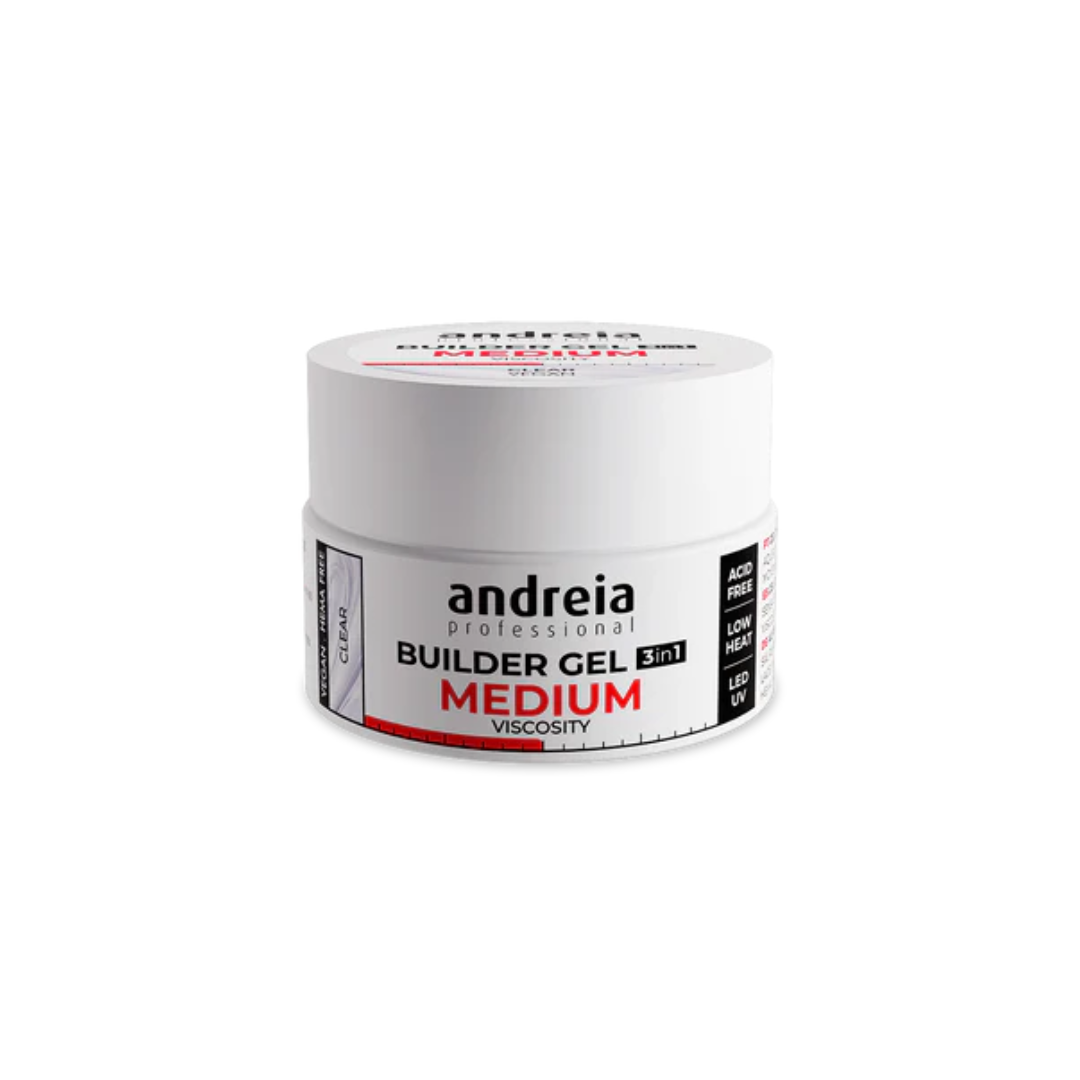 ANDREIA BUILDER GEL MEDIUM VISCOSITY CLEAR 200G
