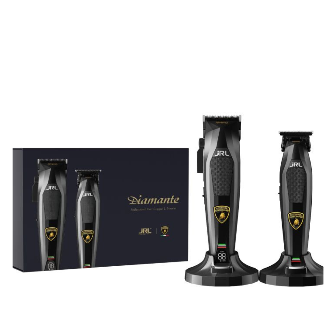 Diamante Clipper And Trimmer Kit Black JRL - Image 2
