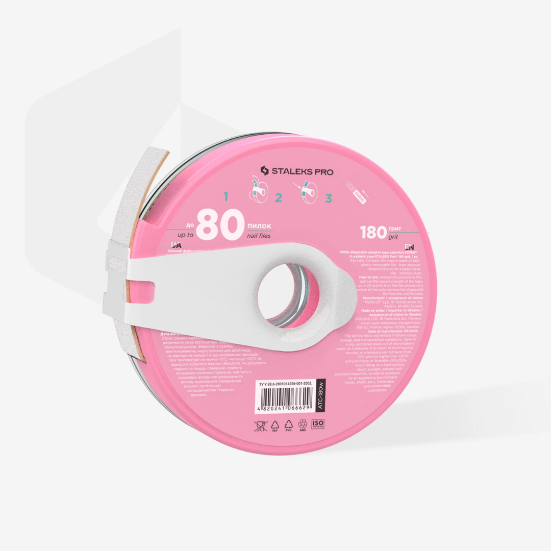 Fita Abrasiva Descartavel Branca Expert 180 grit - Image 2