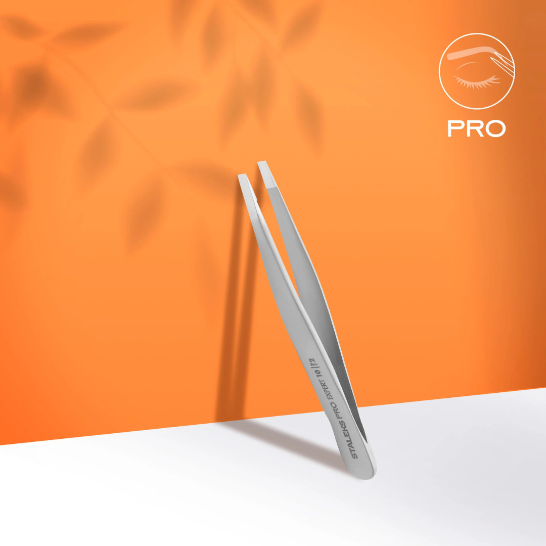 Pinça Para Sobrancelhas Expexrt 10 Type 2 (RETA)