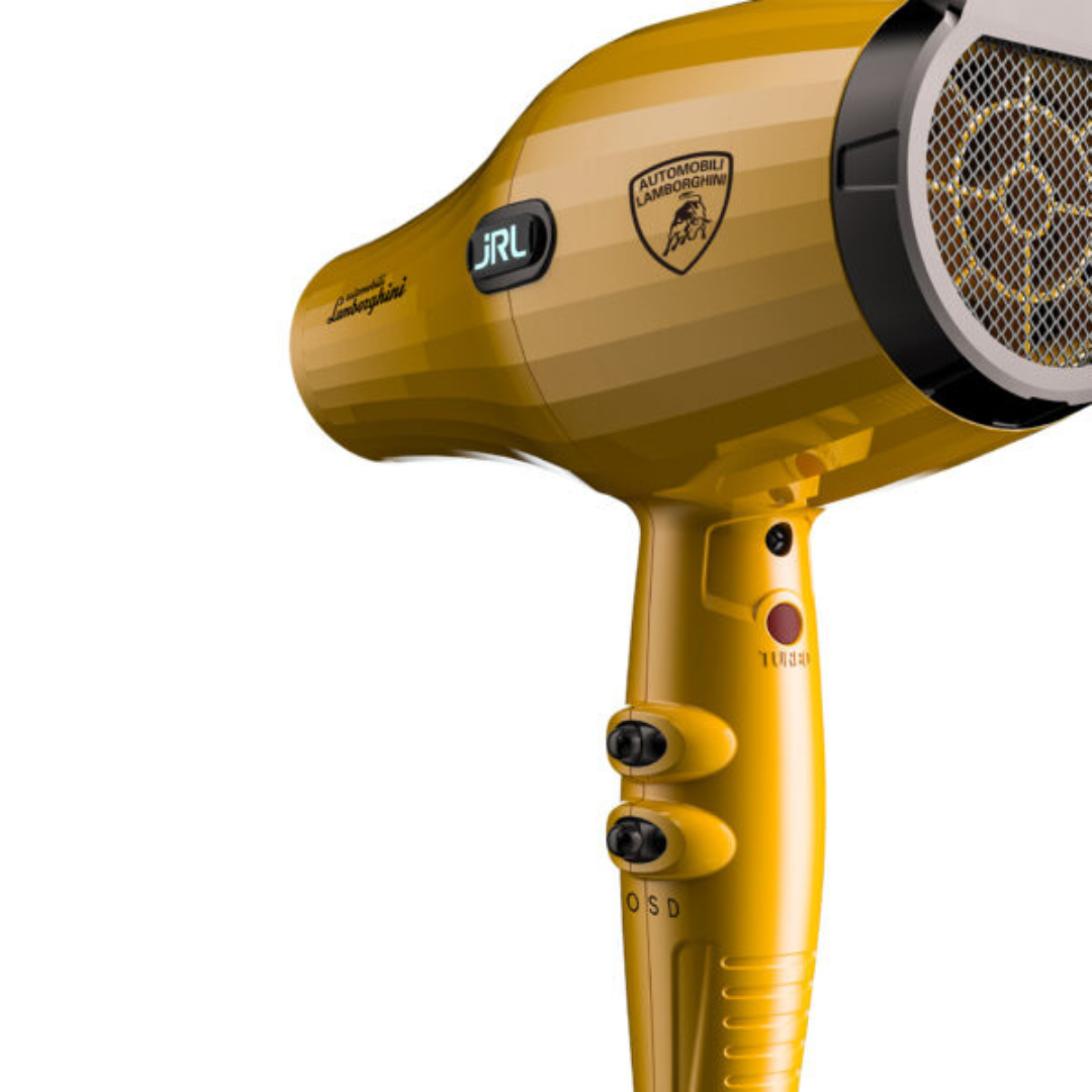 Secador Forte Pro Lite Amarelo JRL + LAMBORGHINI - Image 2