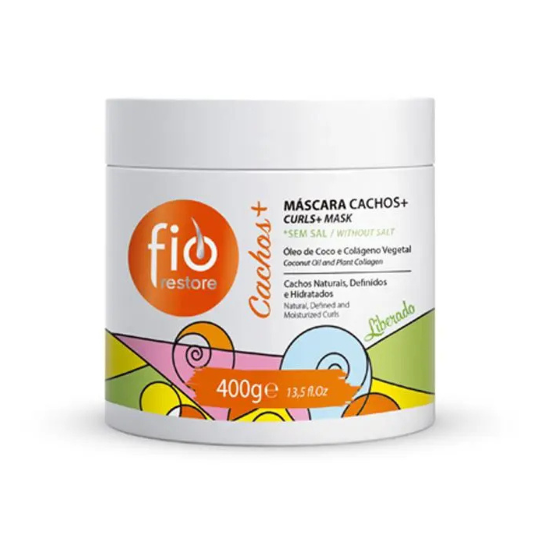 Mascara Capilar Fio Restore Cachos+ 400ML
