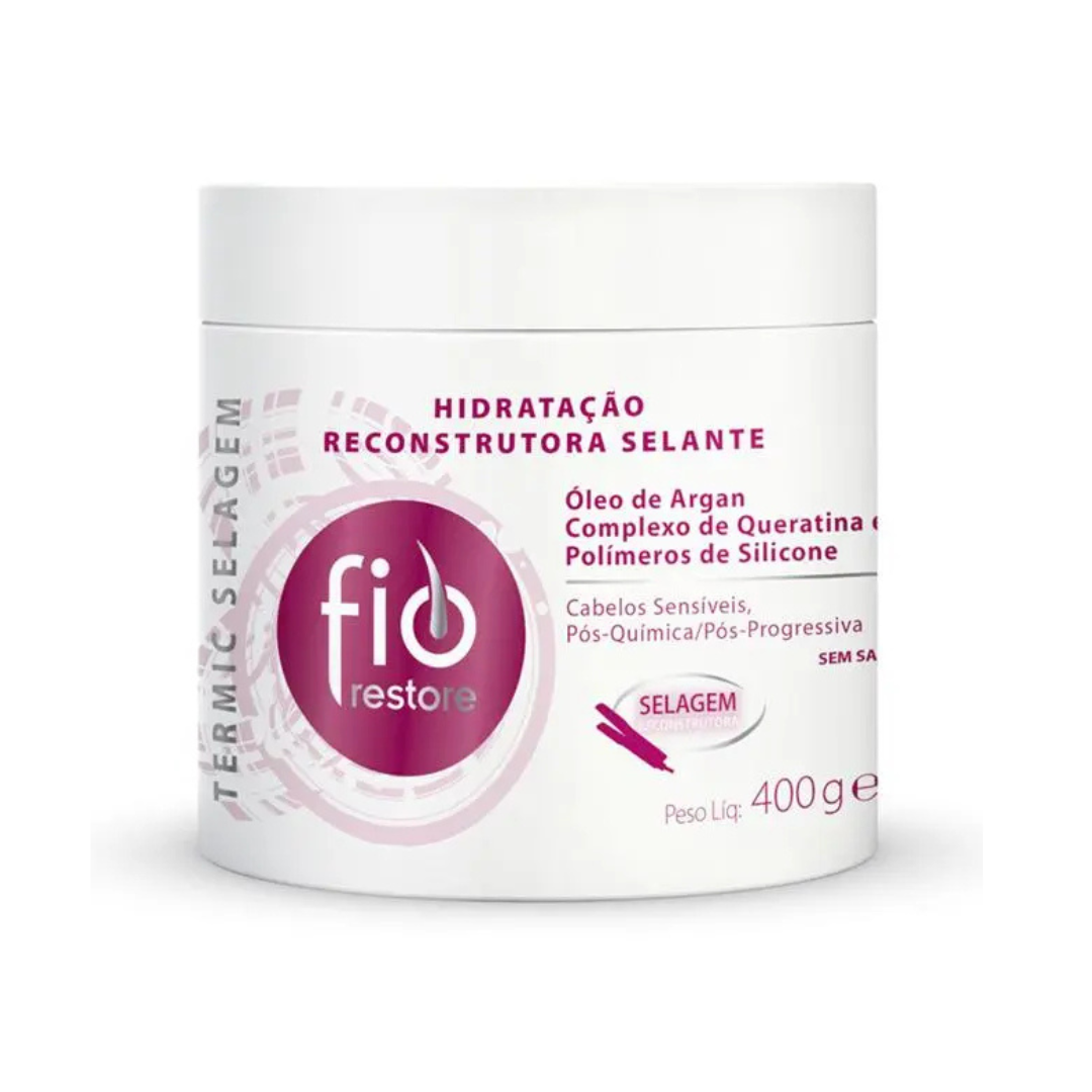 Mascara Capilar Fio Restore Termic Selagem 400gr