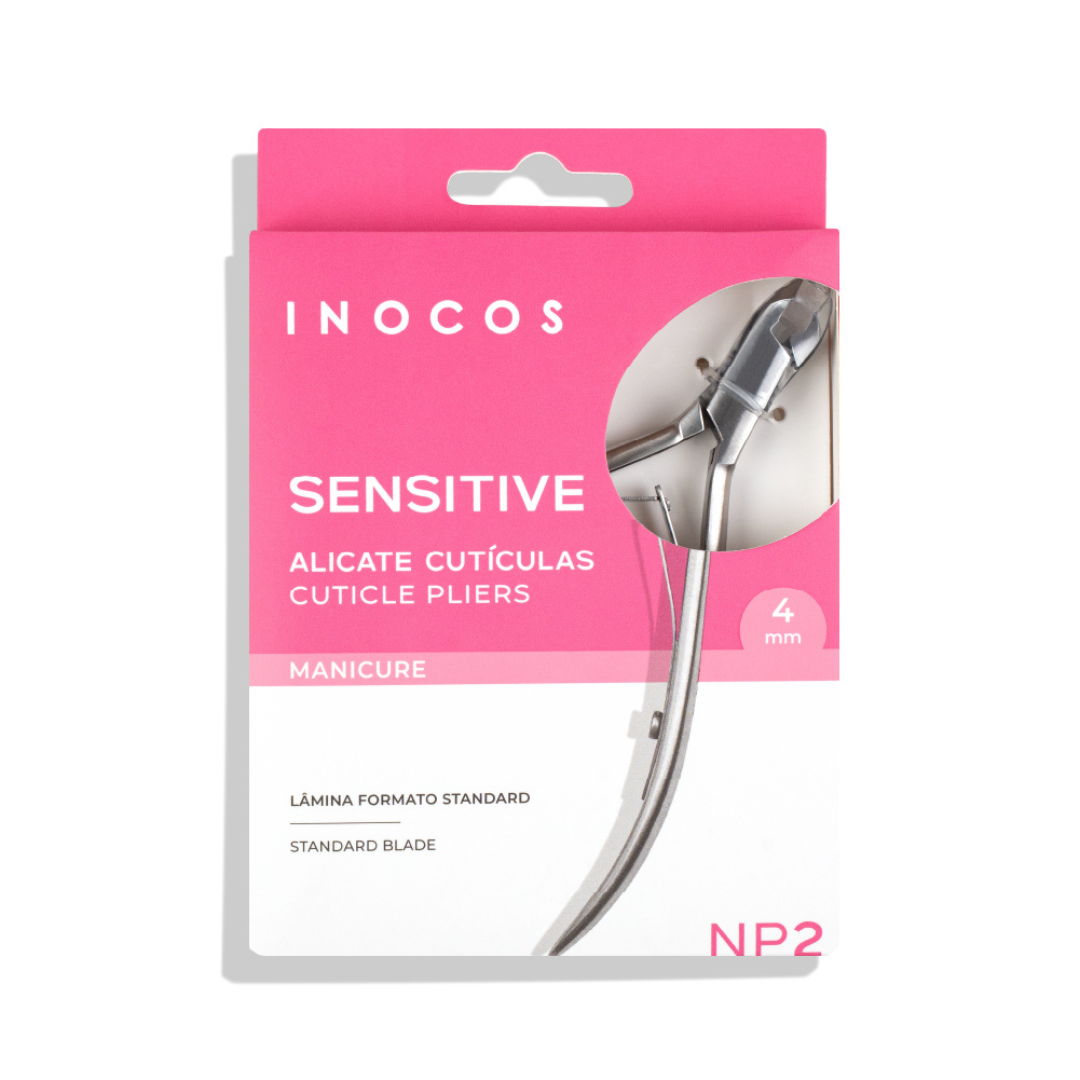 Alicate Cuticulas Sensitive 4mm Inocos NP2