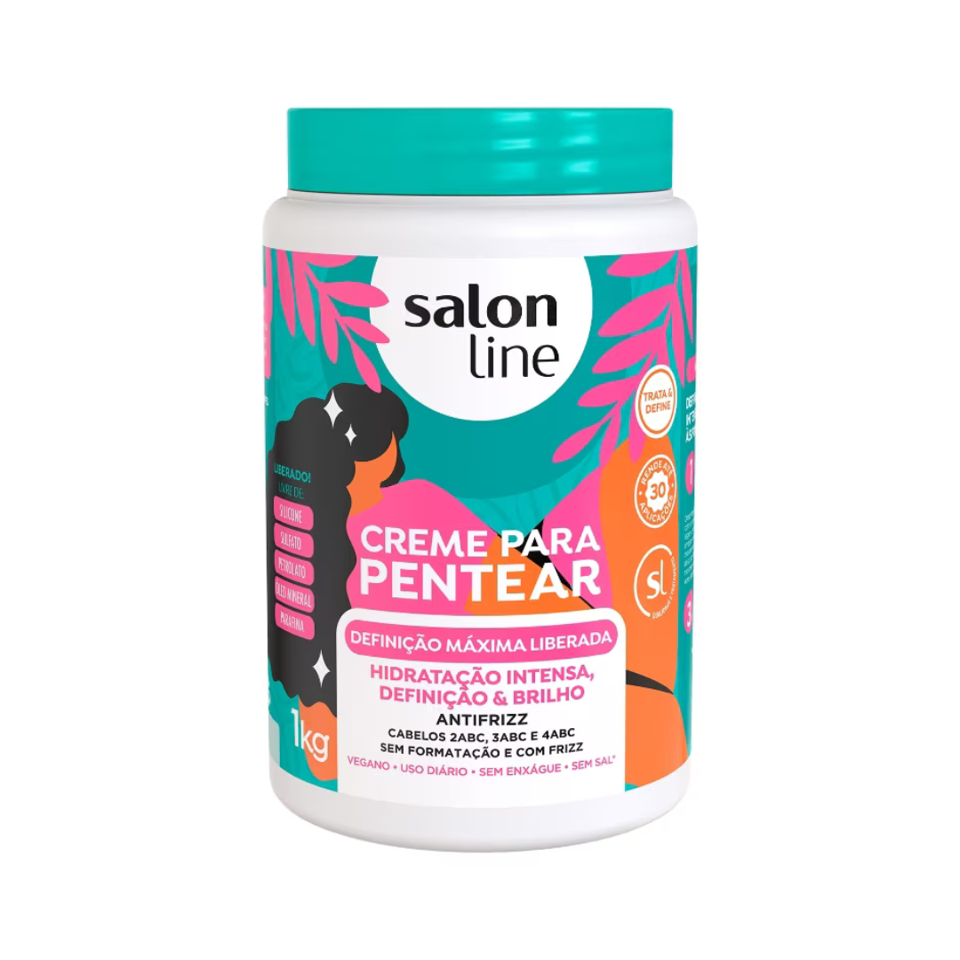Salon Line Creme De Pentear Definição Máxima 1KG