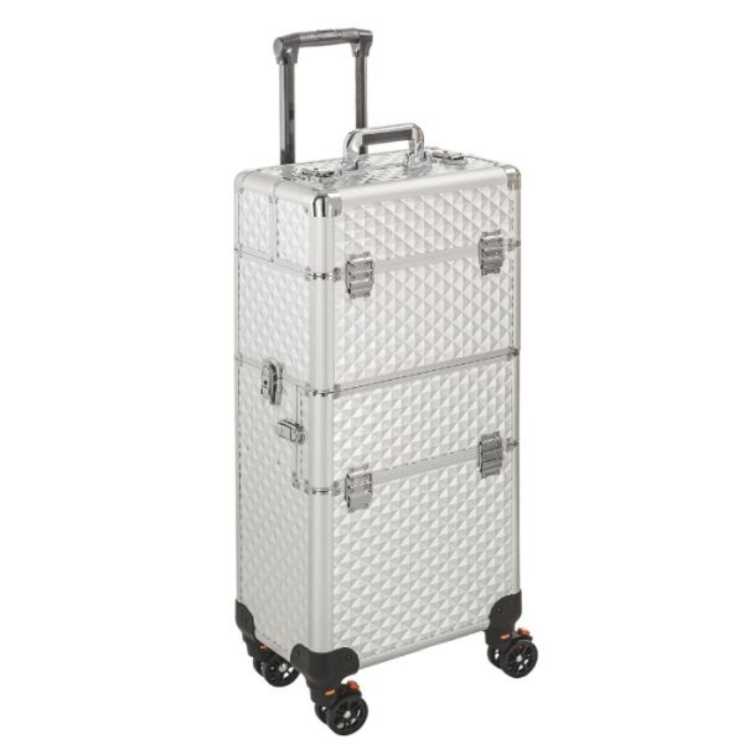 Mala Trolley Rígida Silver NICA