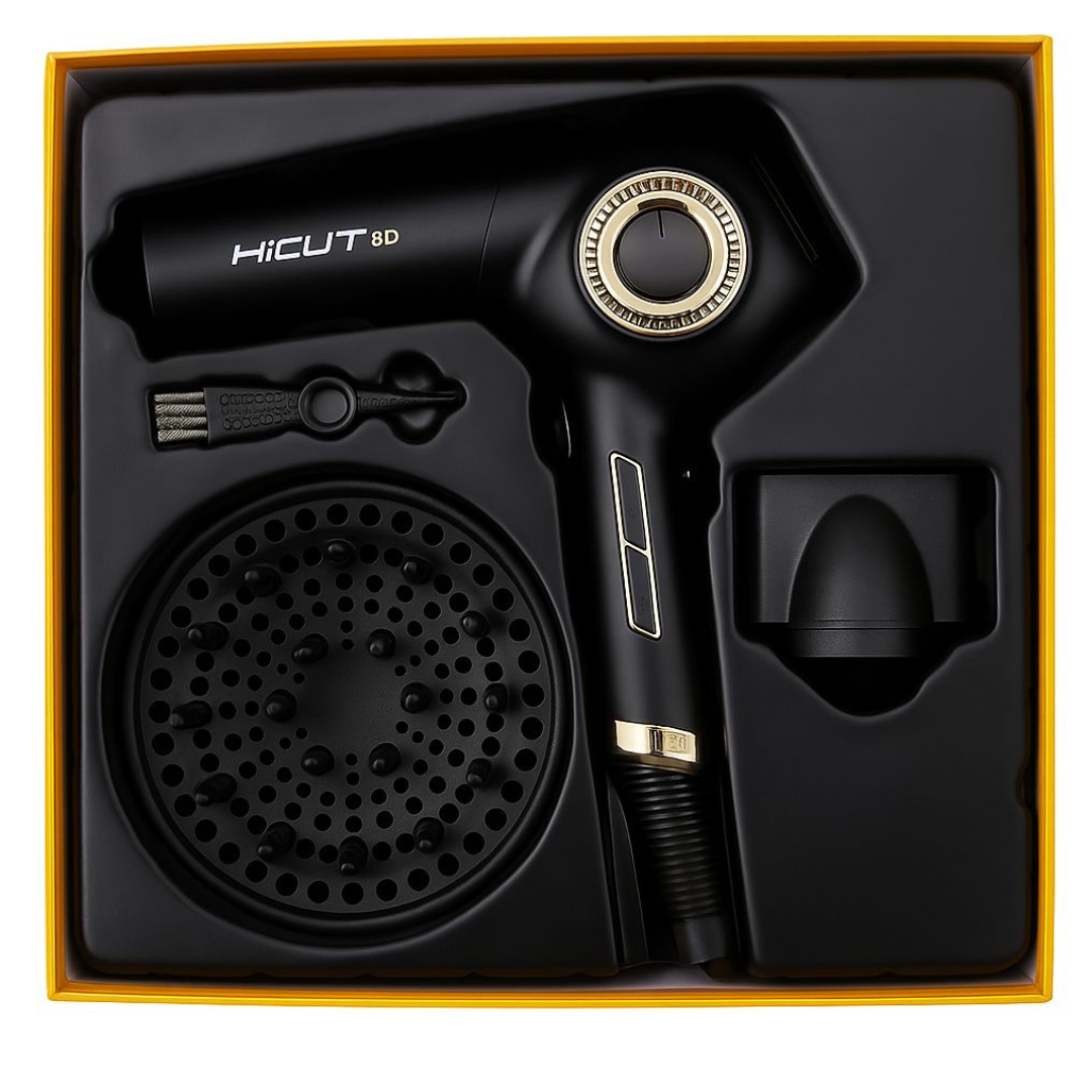 Hicut  Secador 8d 1800W 4 VEL. 4 Temperatura