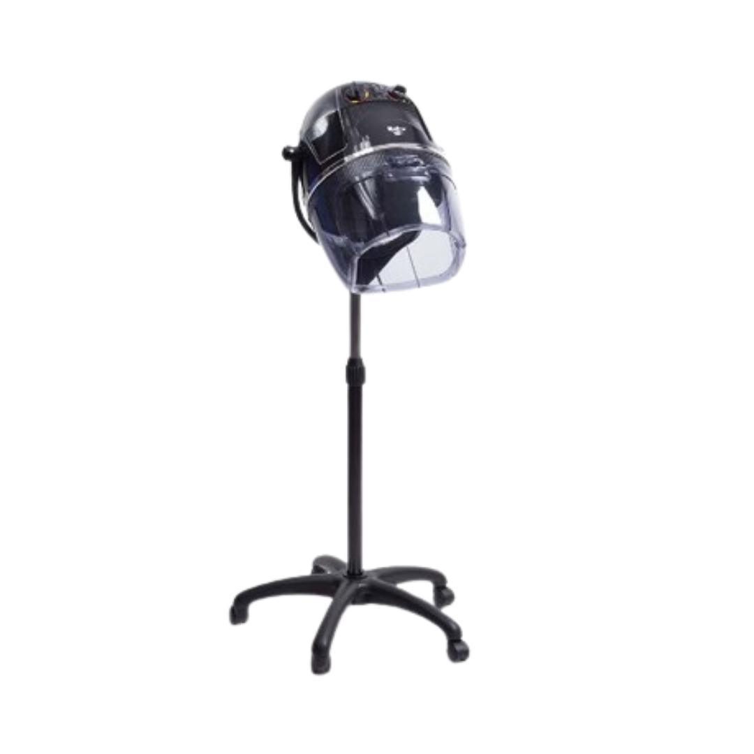 Secador de Cabeça com Pés 2V Preto