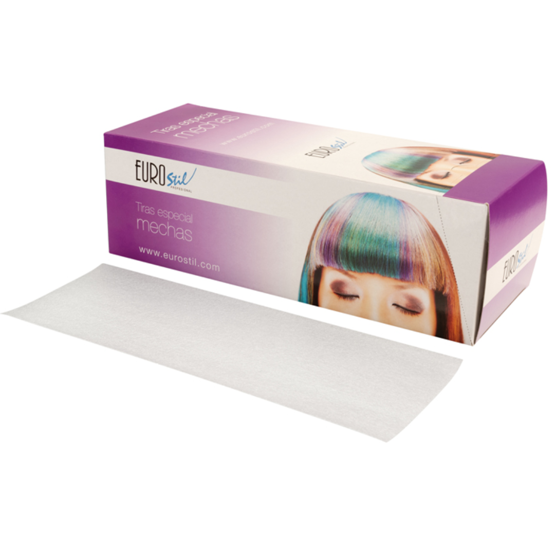 A Caixa com 100 Tiras Especial Madeixas 0,8 mm